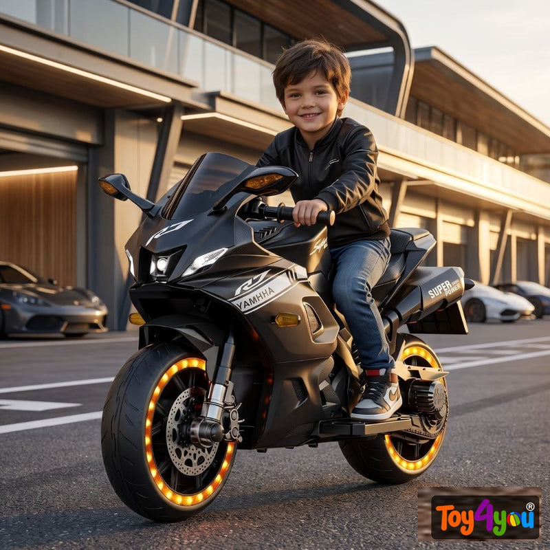 Toy4You Yamaha R7 Kids Electric Ride-On Bike