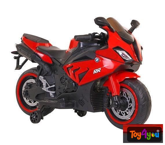Red BMW S1000RR Superbike for Kids with Rechargeable Battery