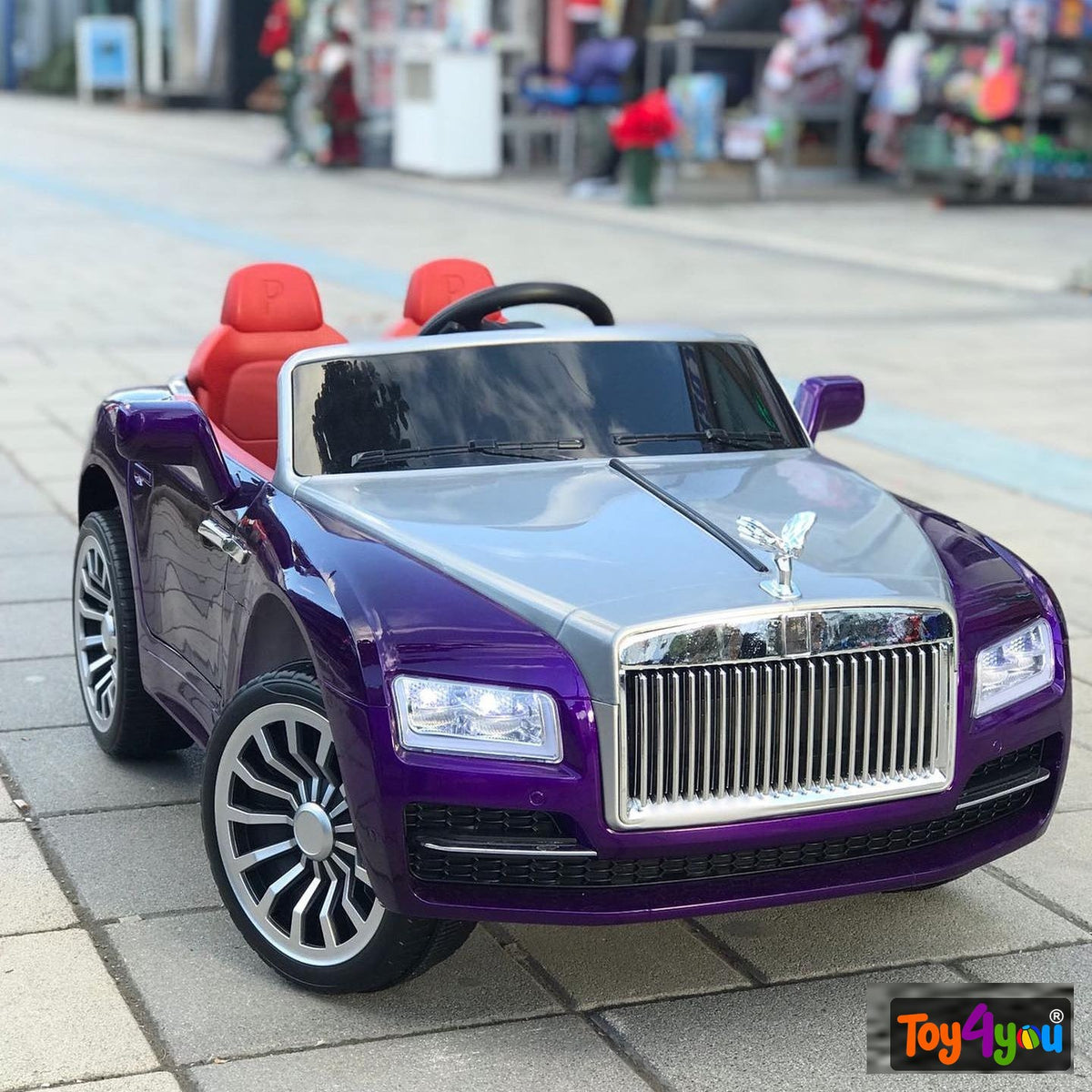 Rolls Royce Rechargeable Ride-On Car for Kids & Toddlers with Remote