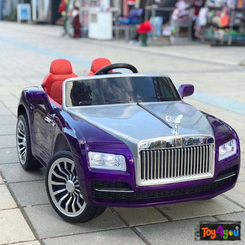 Rolls Royce Rechargeable Ride-On Car for Kids & Toddlers with Remote