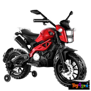 4-Wheel Compact Designed Battery Operated Motorbike for Kids