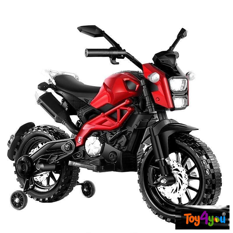 4-Wheel Compact Designed Battery Operated Motorbike for Kids