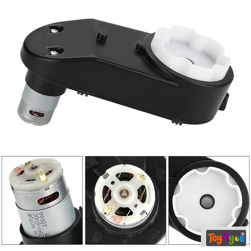 6 Plum 12V-15000RPM Gear Motor Complete Gear Box
