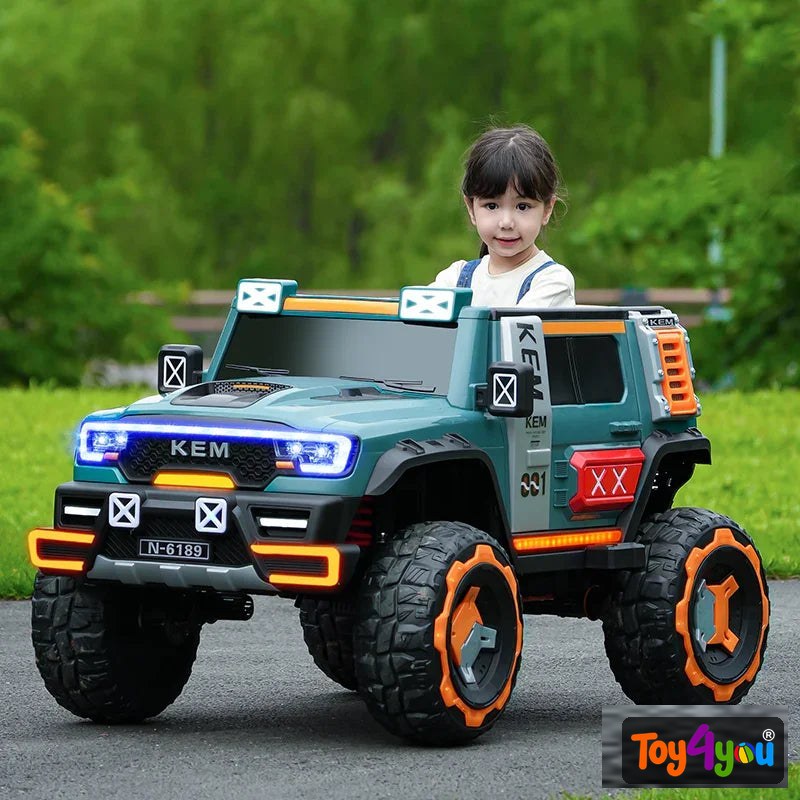 Wild Kem Ride-On Jeep Battery Operated