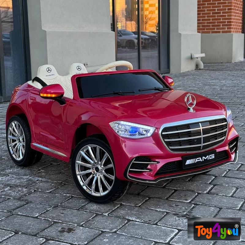 Mercedez Maybach Luxury Kids Electric Ride-On Car with Leather Seats
