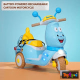 Toy4You 3-Wheel Electric Ride-On Bike for Kids – Rechargeable with Music & Lights