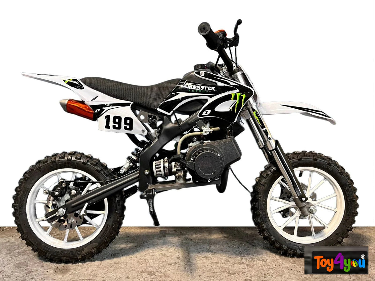 49cc Kids Petrol Dirt Bike – Black