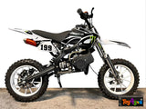 49cc Kids Petrol Dirt Bike – Black