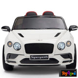 Licensed Bentley GT Super Sports Kids Car White
