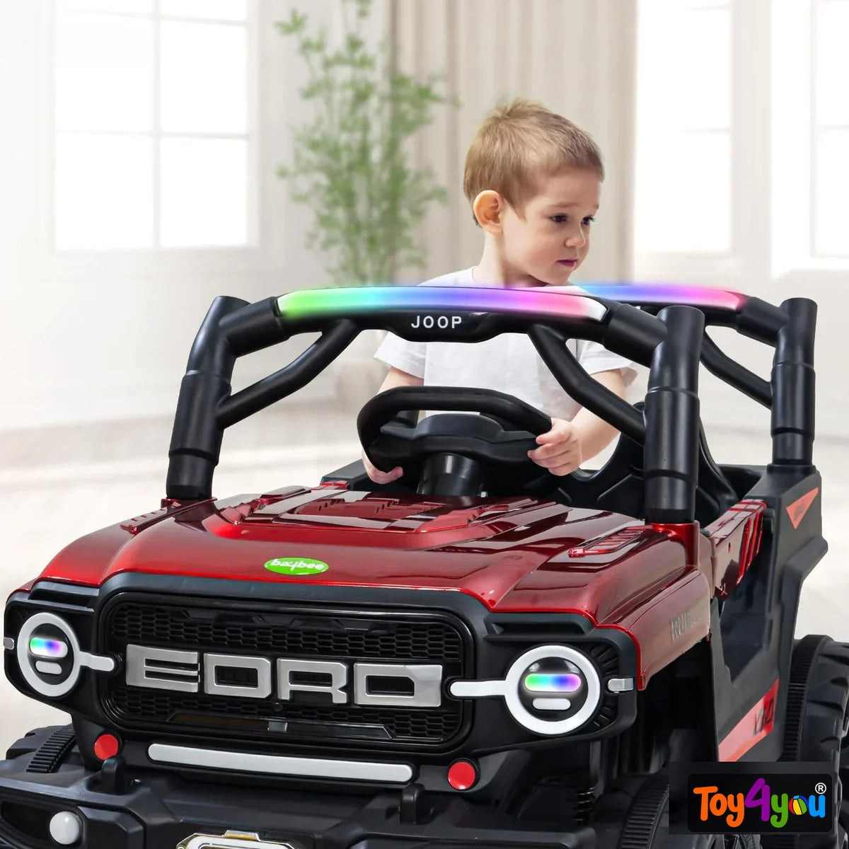 Kids Jeep 4*4 Wheel Drive | Remote & Parent Control