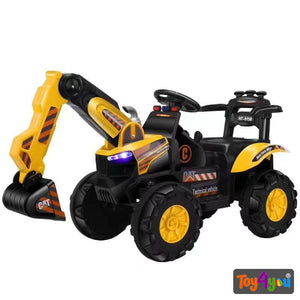Toy4You Kids Ride-On JCB Excavator | 12V Battery-Powered Excavator Toy