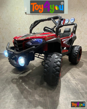 12v 4-Wheel Drive Ride-On Off-Road Jeep with Parental Remote Control