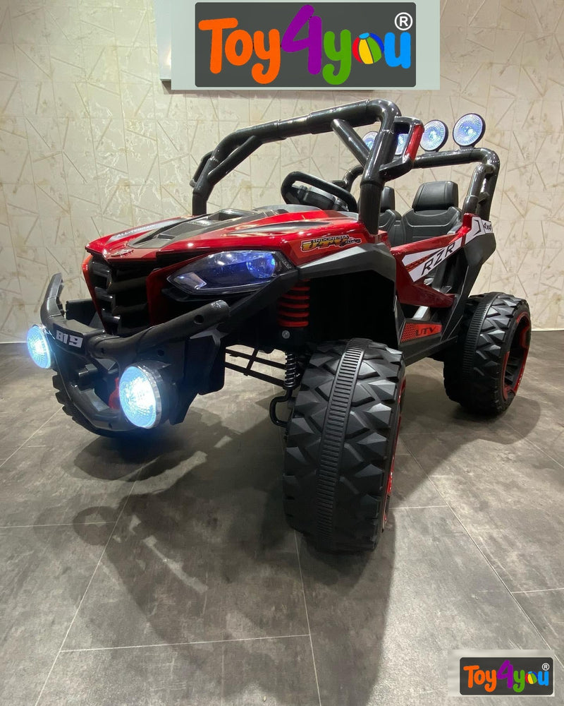 12v 4-Wheel Drive Ride-On Off-Road Jeep with Parental Remote Control