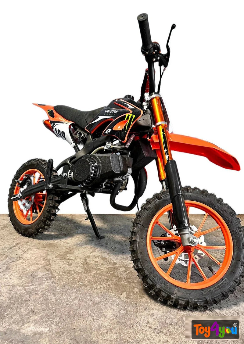 49cc Kids Petrol Dirt Bike – Orange