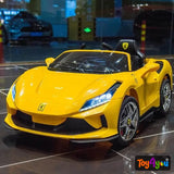 Ferrari Turbo F8 12V Kids Police Car with Remote