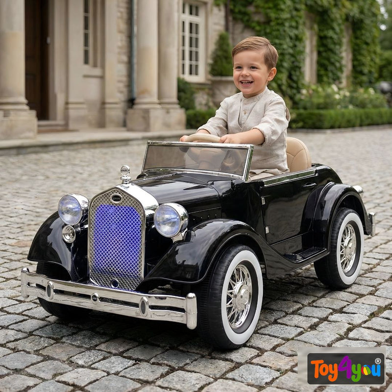 2026 Vintage Kids Car Dual Accelerator | Imported Quality