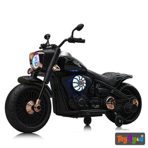 Toy4You Harley Cruiser Edition – Powerful 12V Kids Electric Ride-On Bike