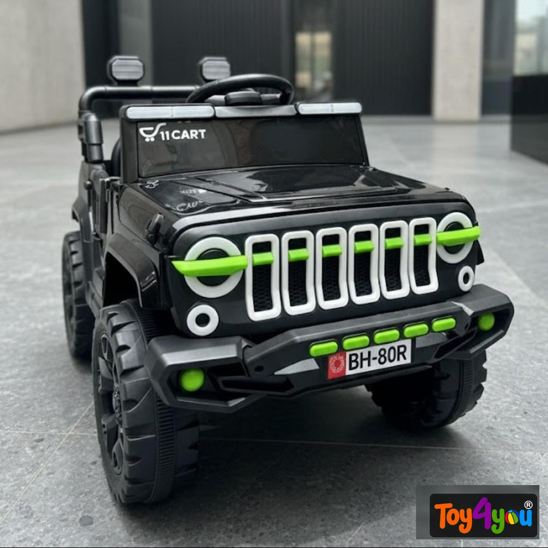 Toy4You Mini Thar 12V 4x4 Electric Ride-On Jeep for Kids