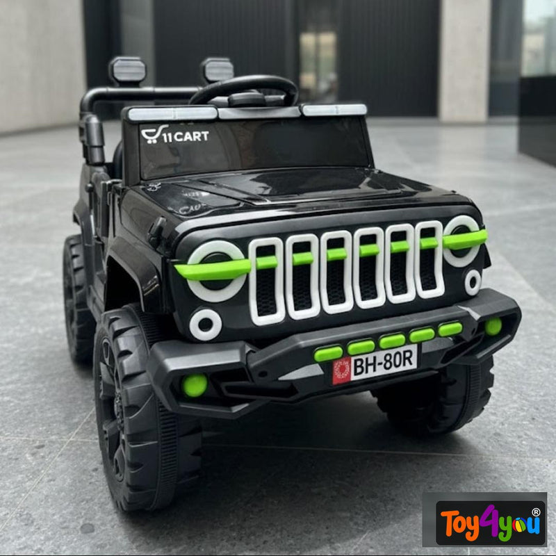Toy4You Mini Thar 12V 4x4 Electric Ride-On Jeep for Kids