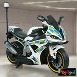 Battery Operated 12V BMW Police Bike for Kids | Toy4You