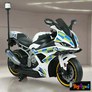 Battery Operated 12V BMW Police Bike for Kids | Toy4You