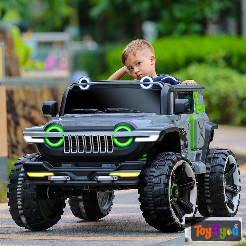 4X4 12V Ride-On Jeep with Remote Control for Kids | Rear Wheel