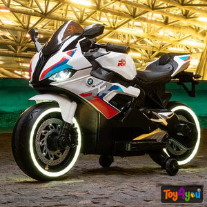 Kids Ride-On Bike S1000RR Hand Accelerator Foot Brake Big Size