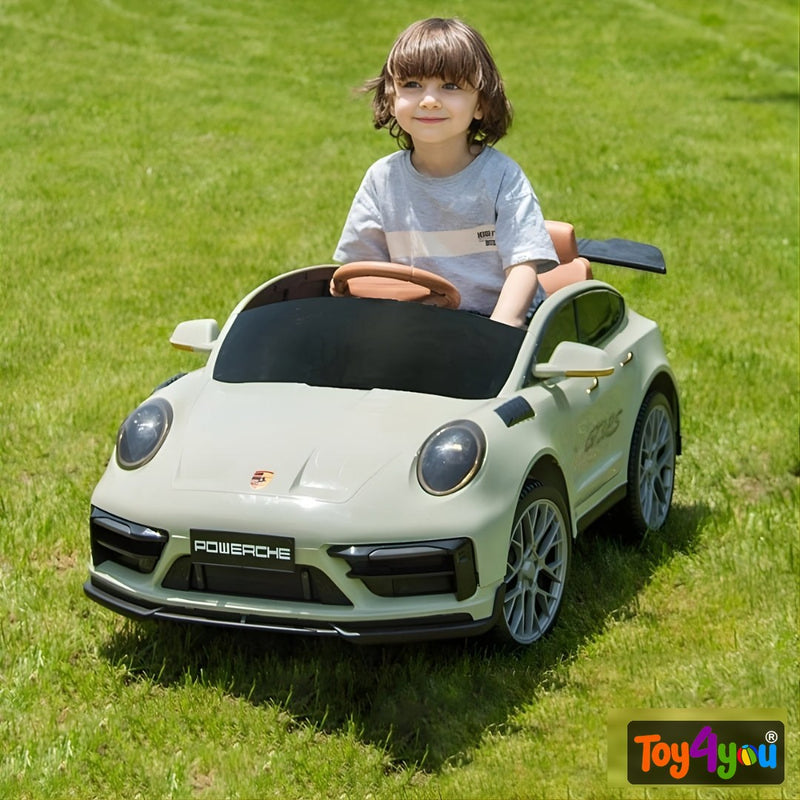 Toy4You Porsche GT3 RS Kids Electric Ride-On Car