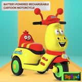 Toy4You 3-Wheel Electric Ride-On Bike for Kids – Rechargeable with Music & Lights