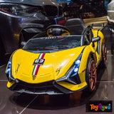 Lamborghini Electric Sports Ride-On Car for Kids | 4 Channel Parental