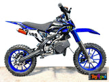 49cc Kids Petrol Dirt Bike – Blue