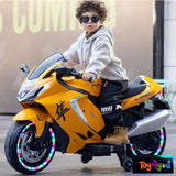 Premium Hayabusa Electric Ride-On Bike for Kids (2–11 Yrs) – 12V Battery