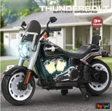 Harley‑Style 12V Electric Ride‑On Bike for Kids | Toy4You