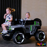 4X4 12V Ride-On Jeep with Remote Control for Kids | Rear Wheel