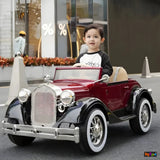 2026 Vintage Kids Car Dual Accelerator | Imported Quality