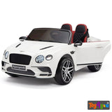 Licensed Bentley GT Super Sports Kids Car White