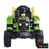 Toy4You Kids Ride-On Tractor 12V Battery Operated with Hydraulic Trolley