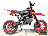 49cc Kids Petrol Dirt Bike – Red
