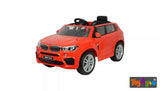 Officially Licensed 12V BMW X5 Kids Car with Remote – Red