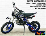 125cc Super Motocross Dirt Bike – 4-Stroke Petrol