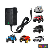 Toy4You 12V Universal Battery Charger for Kids Ride-On Cars, Bikes & Electric Toys
