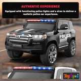 Licensed Toyota Land Cruiser Police Kids Car