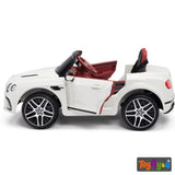 Licensed Bentley GT Super Sports Kids Car White