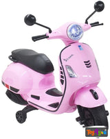 Vespa Battery Operated Ride-On Scooty Pink