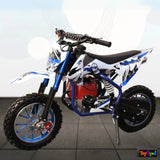 50cc Mini Dirt Bike – 4-Stroke, Pull Start, Disc Brakes