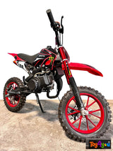 49cc Kids Petrol Dirt Bike – Red
