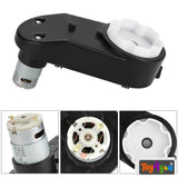 6 Plum 12V 17000RPM Gear Motor Complete Gear Box (High Speed)