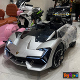 12V Luxurious Yellow Lamborghini Racing Electric Car for Kids