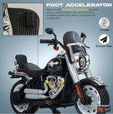 Harley‑Style 12V Electric Ride‑On Bike for Kids | Toy4You