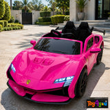 Toy4You Ferrari F90 Turbo Kids Ride-On Sports Car